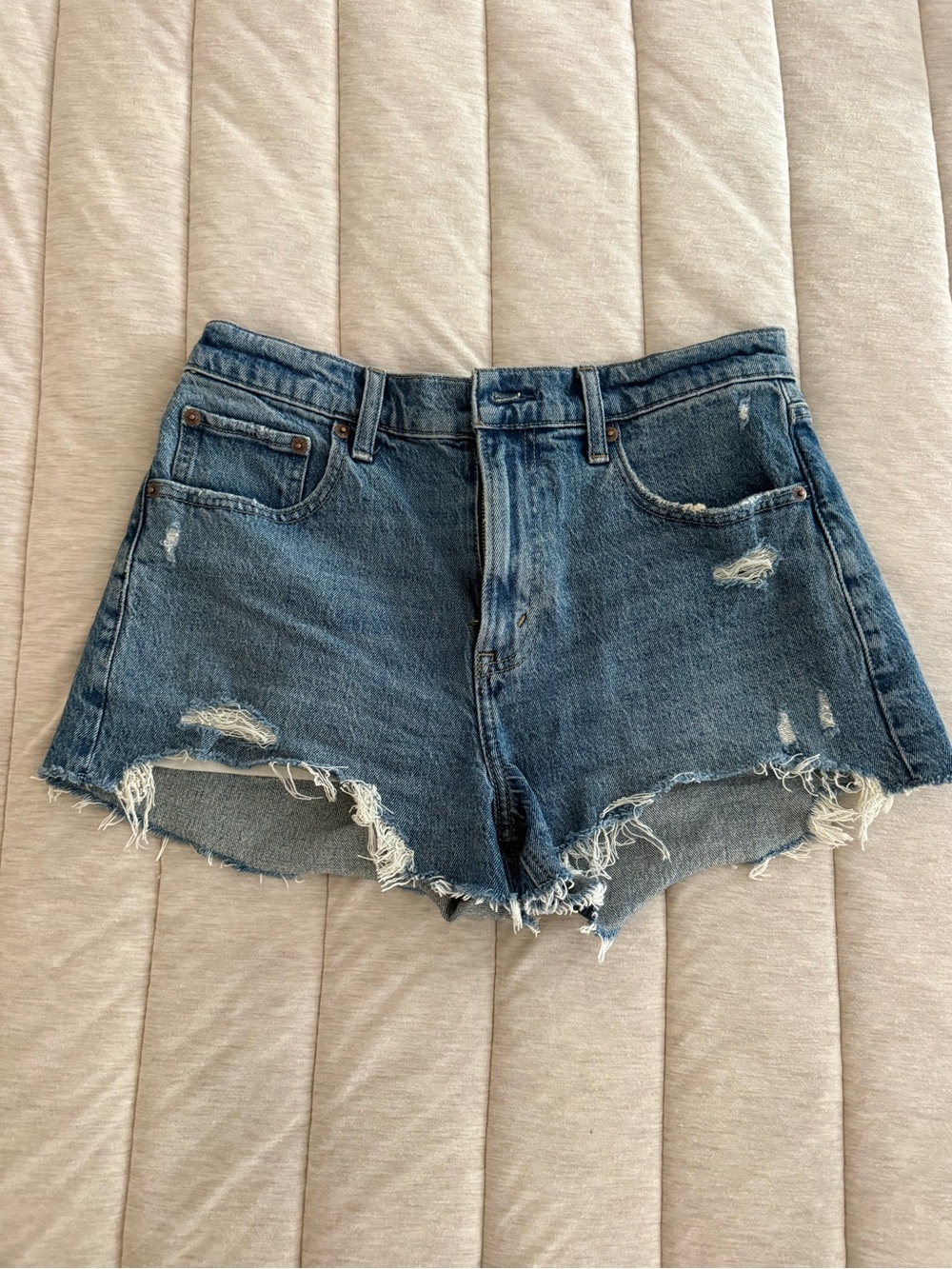 High Rise Mom Short